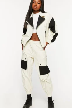 Colorblock Cargo Joggers