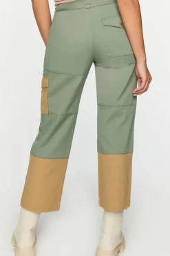 Colorblock Cargo Pants