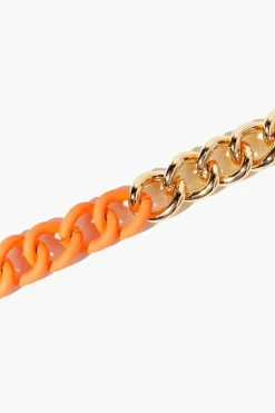 Colorblock Chunky Chain Bracelet
