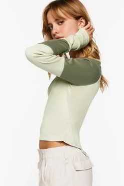 Colorblock Long-Sleeve Tee