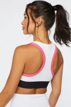 Colorblock Racerback Sports Bra