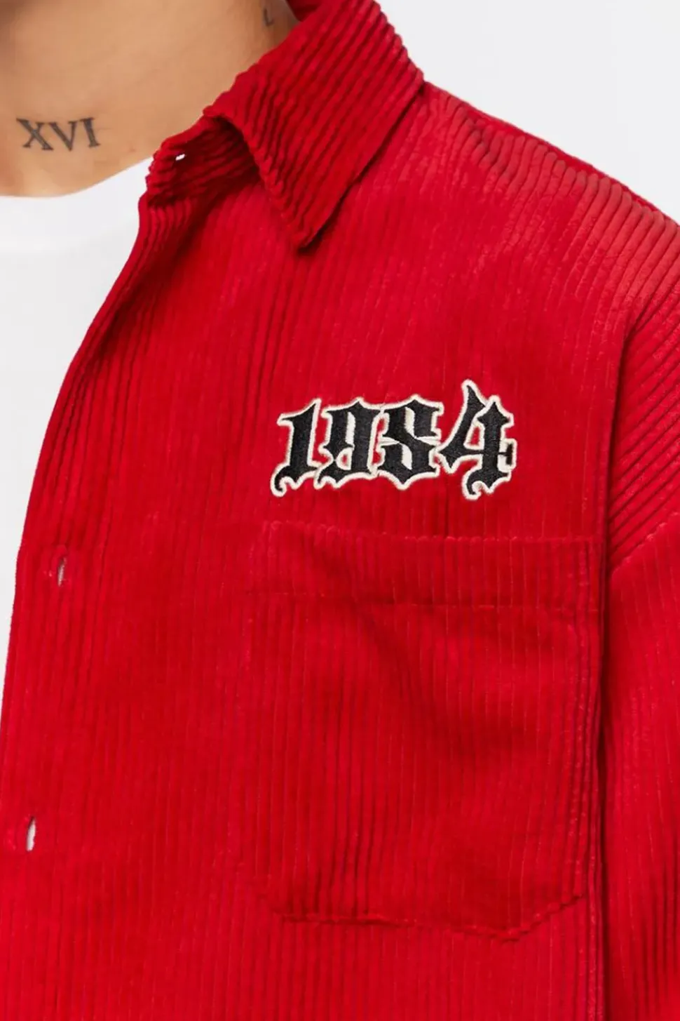 Corduroy 1984 Button-Front Shirt