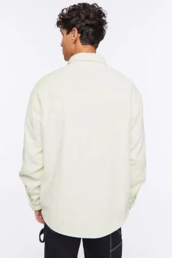 Corduroy Button-Up Jacket