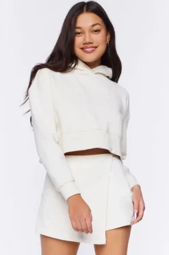 Corduroy High-Rise Wrap Skort