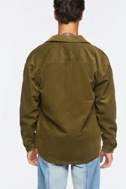 Corduroy Long-Sleeve Shirt
