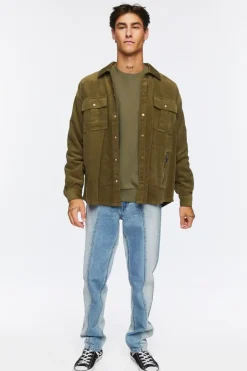 Corduroy Long-Sleeve Shirt