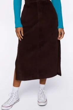 Corduroy Maxi Skirt