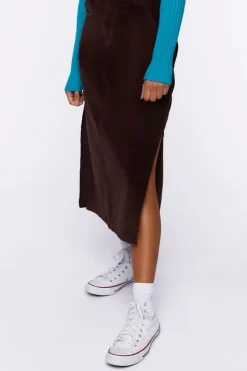 Corduroy Maxi Skirt