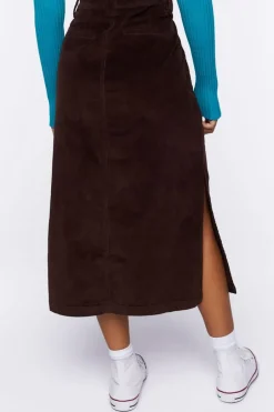 Corduroy Maxi Skirt