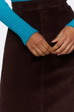 Corduroy Maxi Skirt