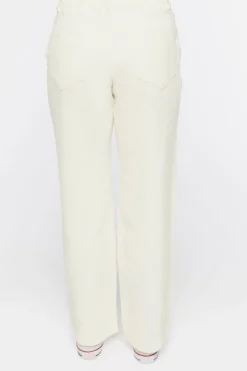 Corduroy Straight-Leg Pants