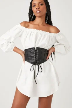 Corset Off-The-Shoulder Dress