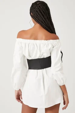 Corset Off-The-Shoulder Dress