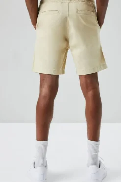 Cotton-Blend Drawstring Shorts