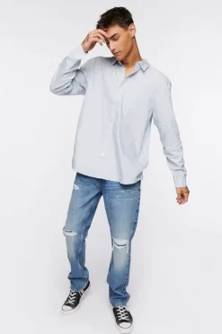 Cotton Button-Up Shirt