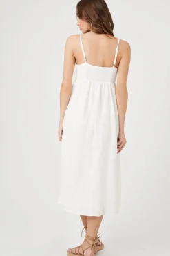 Cotton Cami Midi Dress