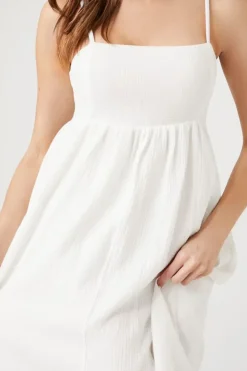 Cotton Cami Midi Dress