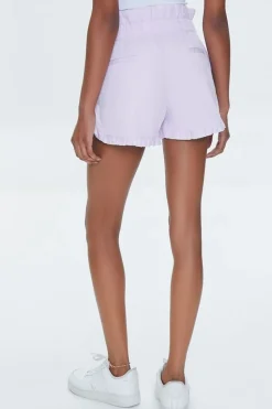 Cotton Paperbag Shorts