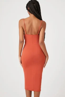 Cowl Neck Cami Slip Dress