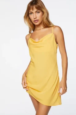 Cowl Slip Dress