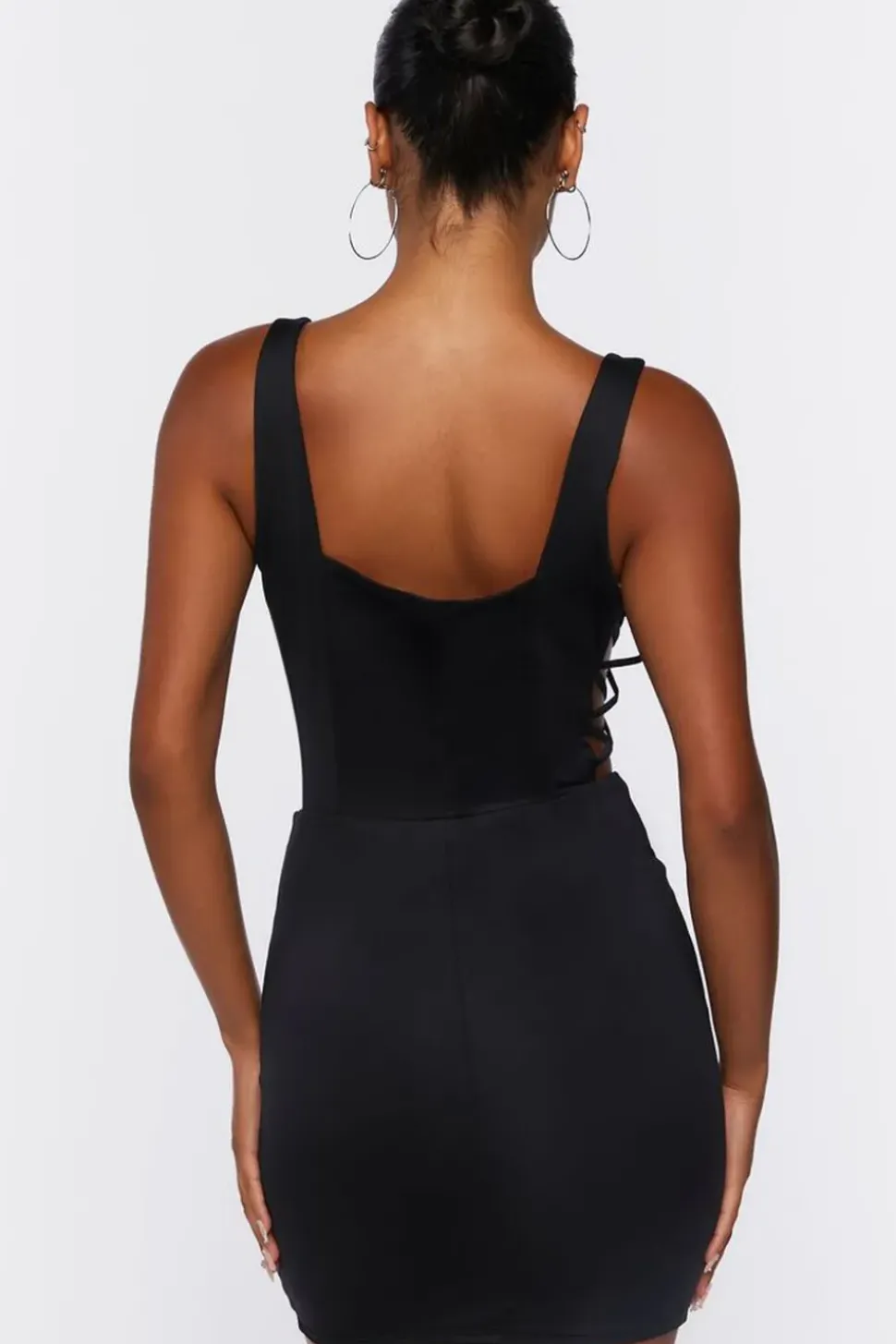 Crisscross Bodycon Mini Dress
