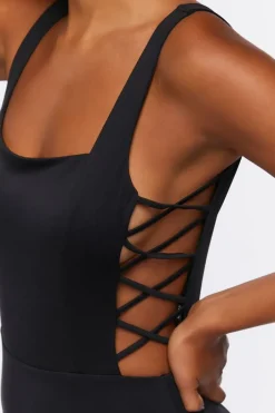 Crisscross Bodycon Mini Dress