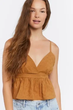 Crisscross Cropped Cami
