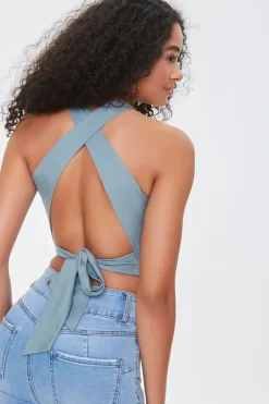 Crisscross Crop Top