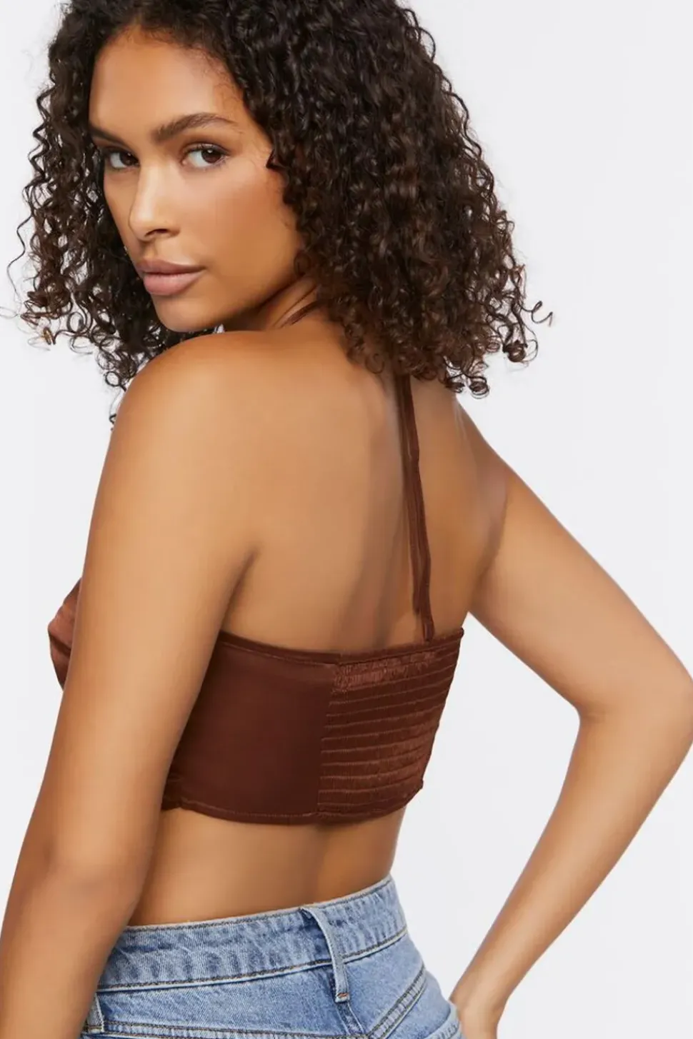 Crisscross Halter Bralette