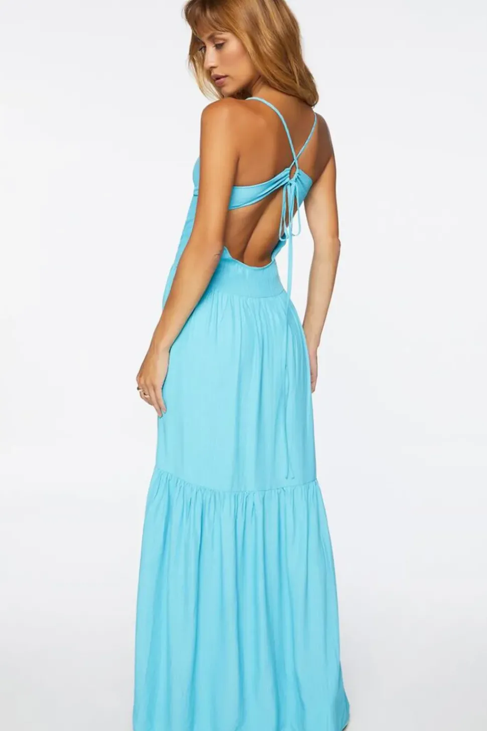Crisscross Maxi Cami Dress