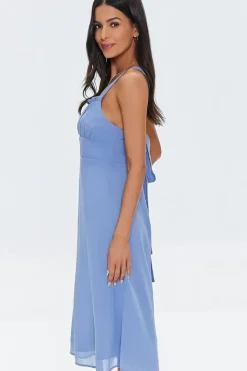 Crisscross Midi Dress
