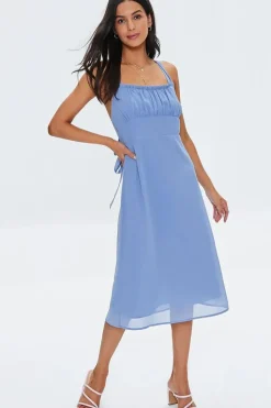 Crisscross Midi Dress