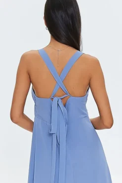 Crisscross Midi Dress