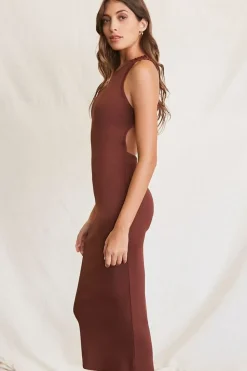 Crisscross Midi Dress
