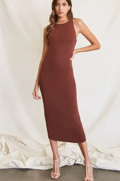 Crisscross Midi Dress