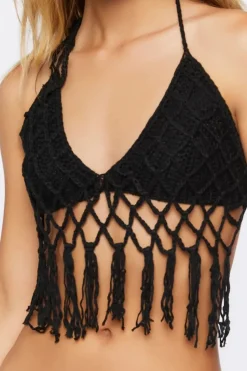 Crochet Bralette & Maxi Skirt Set