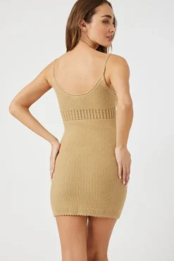 Crochet Cami Mini Dress
