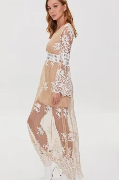 Crochet Lace Maxi Dress