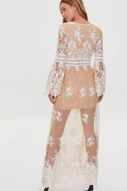 Crochet Lace Maxi Dress