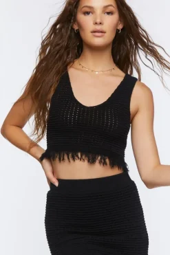 Crochet Tank Top & Skirt Set