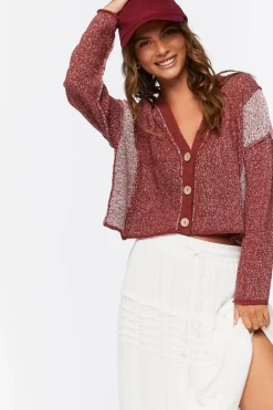 Cropped Cardigan Sweater