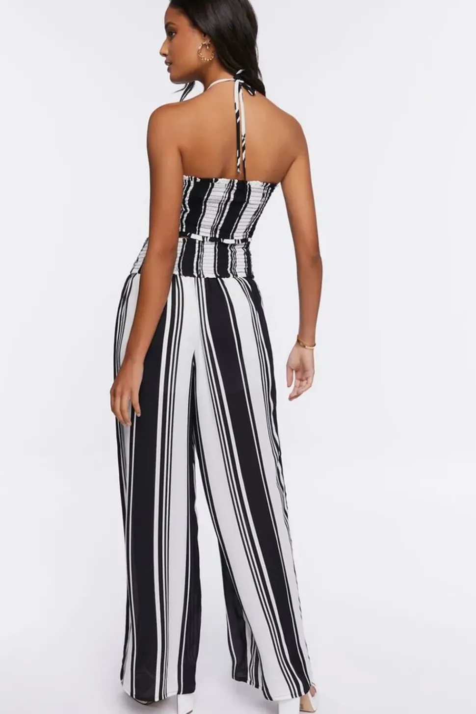 Cropped Halter Top & Pants Set
