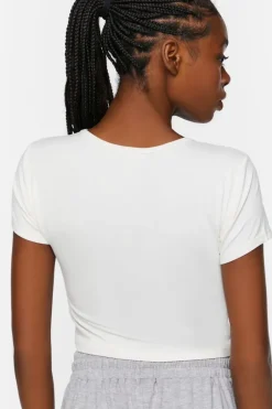 Cropped Lounge Tee