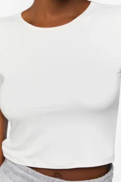 Cropped Lounge Tee