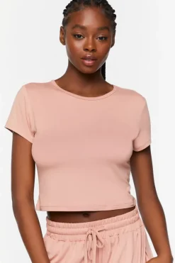 Cropped Lounge Tee