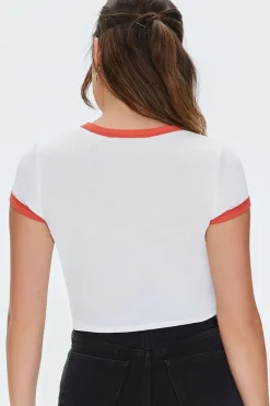 Cropped Ringer Tee