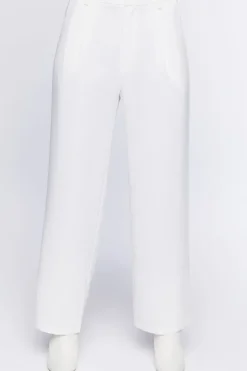 Cropped Wide-Leg Trousers