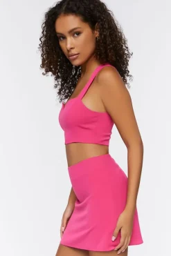 Crop Top & Mini Skirt Set