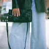 Crosshatch Quilted Crossbody Bag