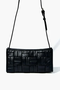 Crosshatch Quilted Crossbody Bag